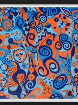 Art celtique, dessin pièce unique viking, triskel