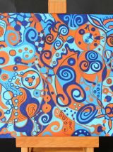 Art celtique, dessin pièce unique viking, triskel