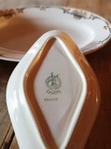 Ensemble soupière plat et coupelle