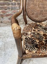 Fauteuil Bambou et cannage adulte