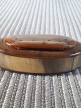 Tabatière vintage en corne