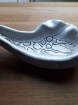 Vide-poche vintage en céramique  décor girafe