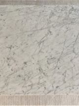 Très belle table basse ROCHE BOBOIS 70'S marbre de Carrare 