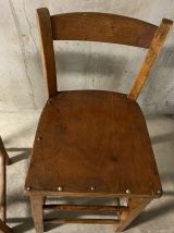Paire de chaises d’ouvrières