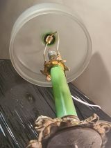 lampe  bronze napoleon  de 1900 a 30   , 55x28cm