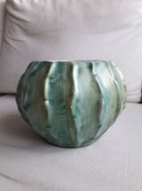 Pot en céramique portugaise en forme de cactus
