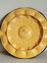 Grand plat à huîtres céramique Saint Jean de Bretagne 