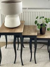 Tables gigognes relookées 