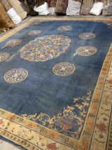 Tapis ancien Chinois Peking fait main, 1B948