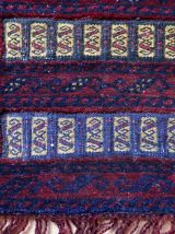 Tapis vintage Afghan Baluch fait main, 1C949