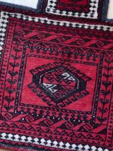 Tapis vintage Afghan Baluch fait main, 1C950