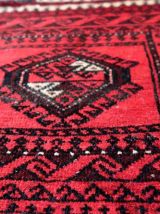 Tapis vintage Afghan Baluch fait main, 1C950