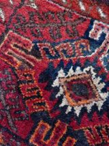 Tapis vintage Ouzbek fait main, 1C952