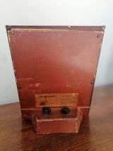 CADRE PHOTO ANTIPARASITE - ANNEES 20 - CUIR MARRON