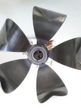 Suspension fleur en acier brossé 1970