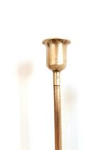 Set de bougeoirs scandinaves en laiton 1950
