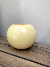 Vase Boule jaune