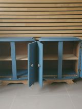 Paire de chevets art déco pieds moustache