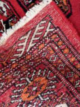 Tapis vintage Ouzbek Bukhara fait main, 1C955