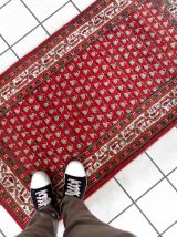 Tapis vintage Indien Seraband fait main, 1C956