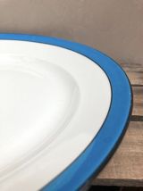 Grand plat en porcelaine de Limoges T.L.B.