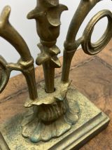 GRAND CHANDELIER D’ÉGLISE EN BRONZE XIXÈME