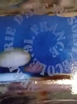 Vase Pate de verre Soisy sur Ecole