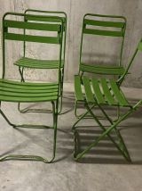 Chaises de jardin années 60