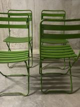 Chaises de jardin années 60