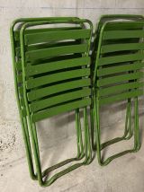 Chaises de jardin années 60