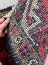 Tapis vintage Persan Hamadan fait main, 1C960