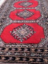 Tapis vintage Ouzbek Bukhara fait main, 1C963