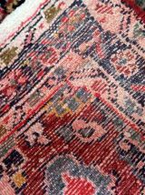 Tapis vintage Persan Hamadan fait main, 1C966
