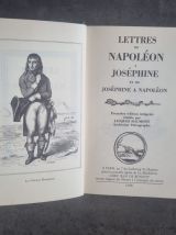 Lettres de Napoléon à Joséphine, relié cuir lettrage doré