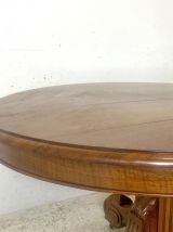 Table ancienne ovale