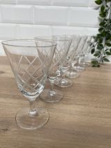 Set de 6 verres à vin