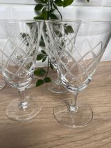 Set de 6 verres à vin