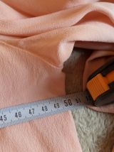 Chemisier soie rose pale vintage 