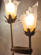 lampe 1960 a 70     dising italien tres belle patine 66x24