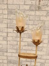 lampe 1960 a 70     dising italien tres belle patine 66x24