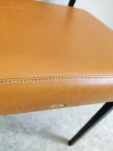 chaises vintage orange