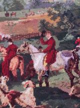 Tapis vintage Français Tapisserie, 1C974