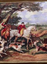 Tapis vintage Français Tapisserie, 1C974