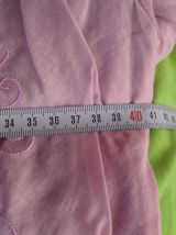 Tunique chemise Tunisienne voile de coton neuf vintage 