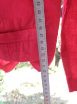 Emily in Paris veste rose fushia coton vintage 