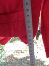 Emily in Paris veste rose fushia coton vintage 