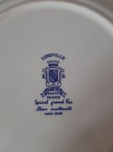 Lunéville tradition KG décor chinois assiette VINTAGE