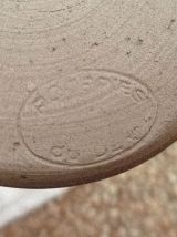 bougeoir , ou solifore, poterie , vintage