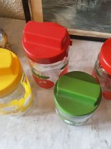 4 pots Henkel vintage 