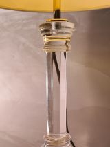 grande lampe de salon  plexi et laiton desing italien 1960 a